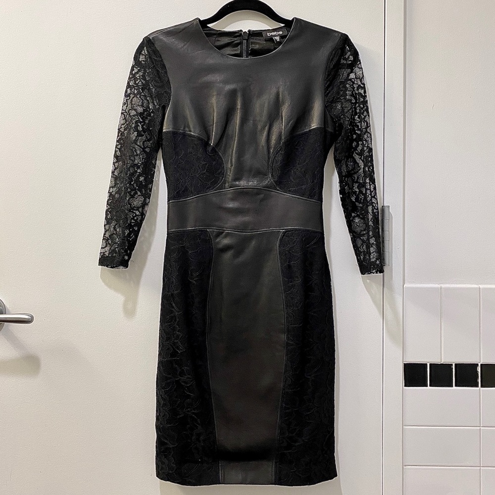 Real Leather dress 🖤